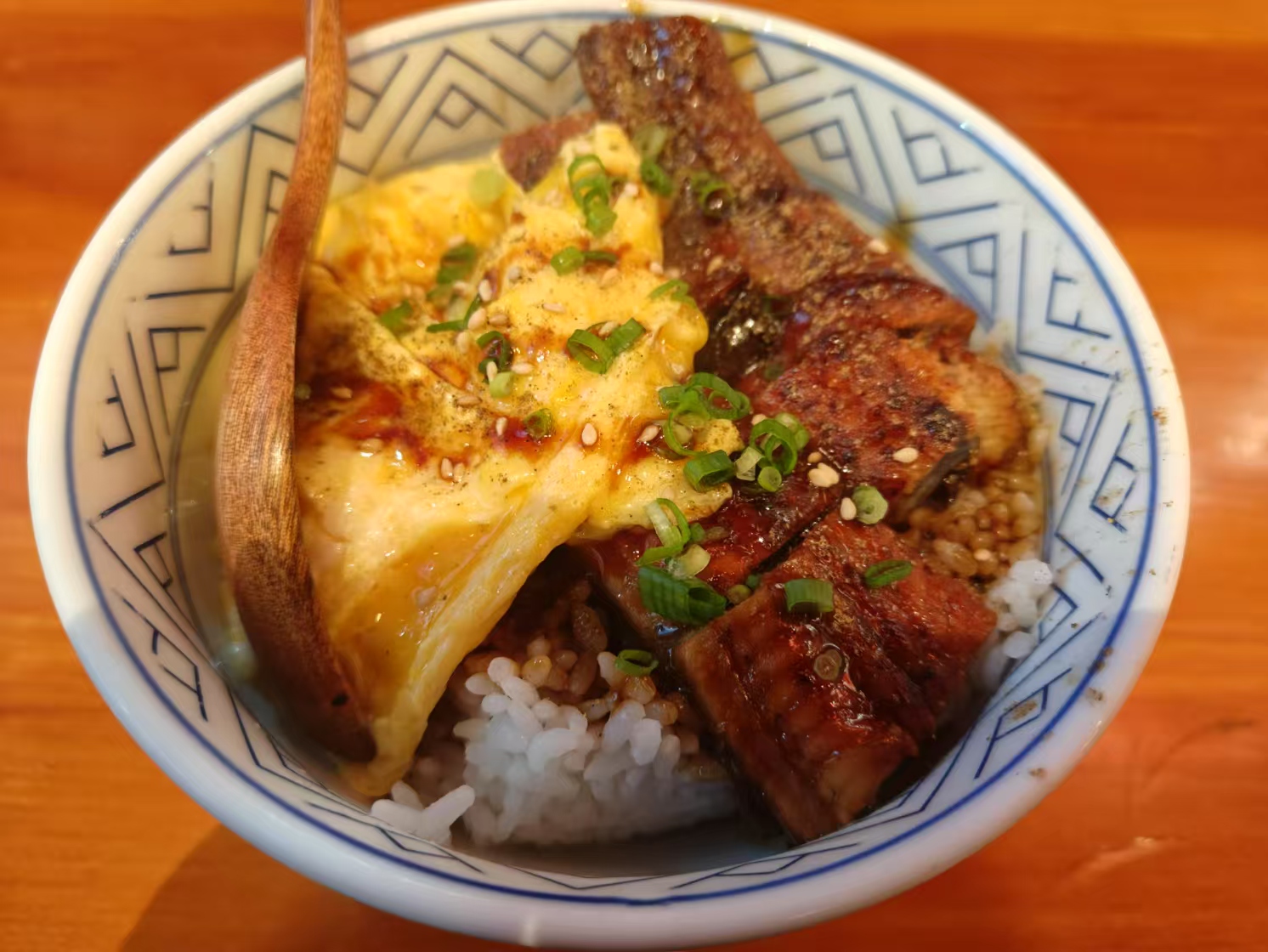 鳗鱼饭，也很一般