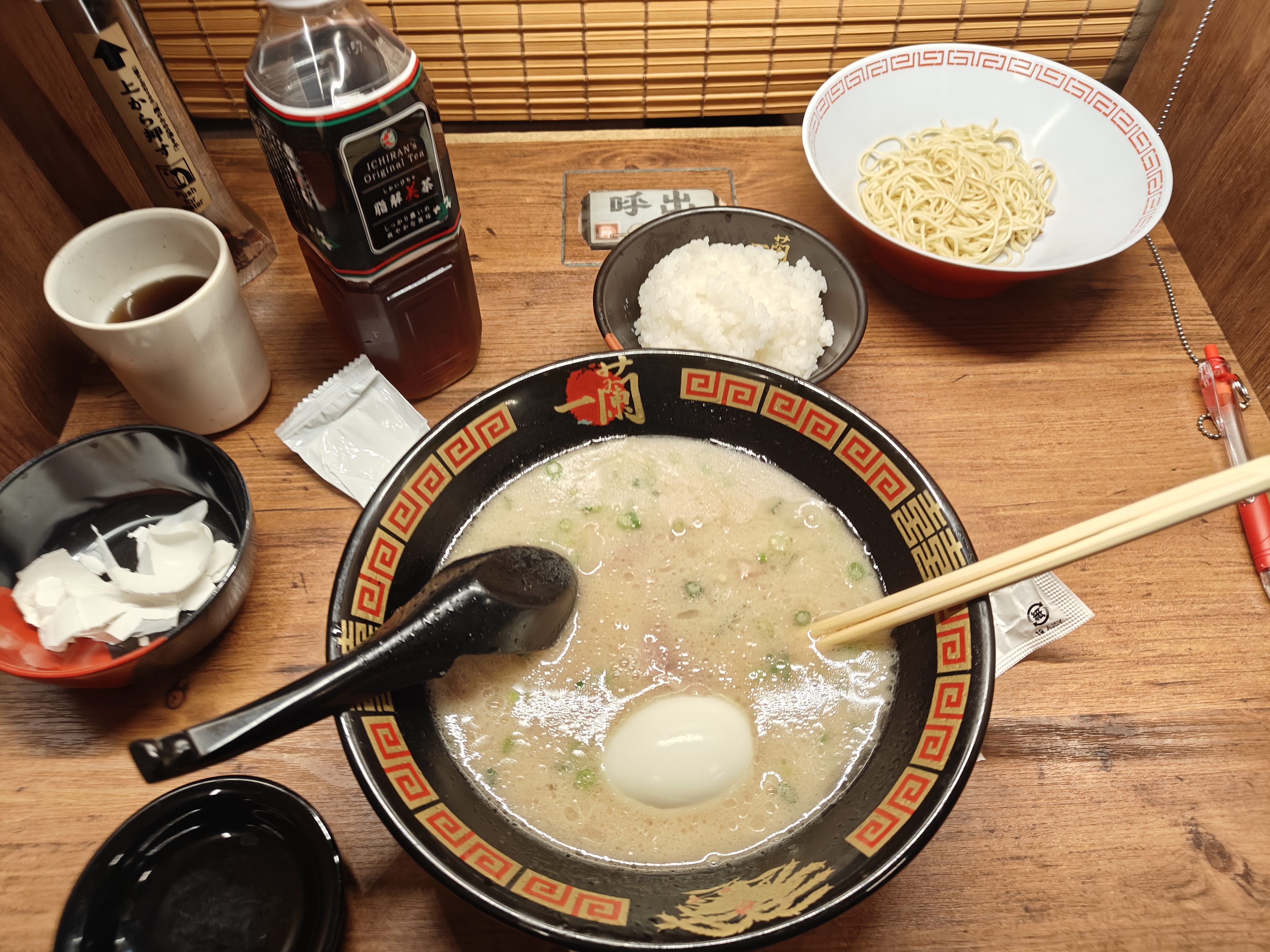 一兰拉面，非常美味