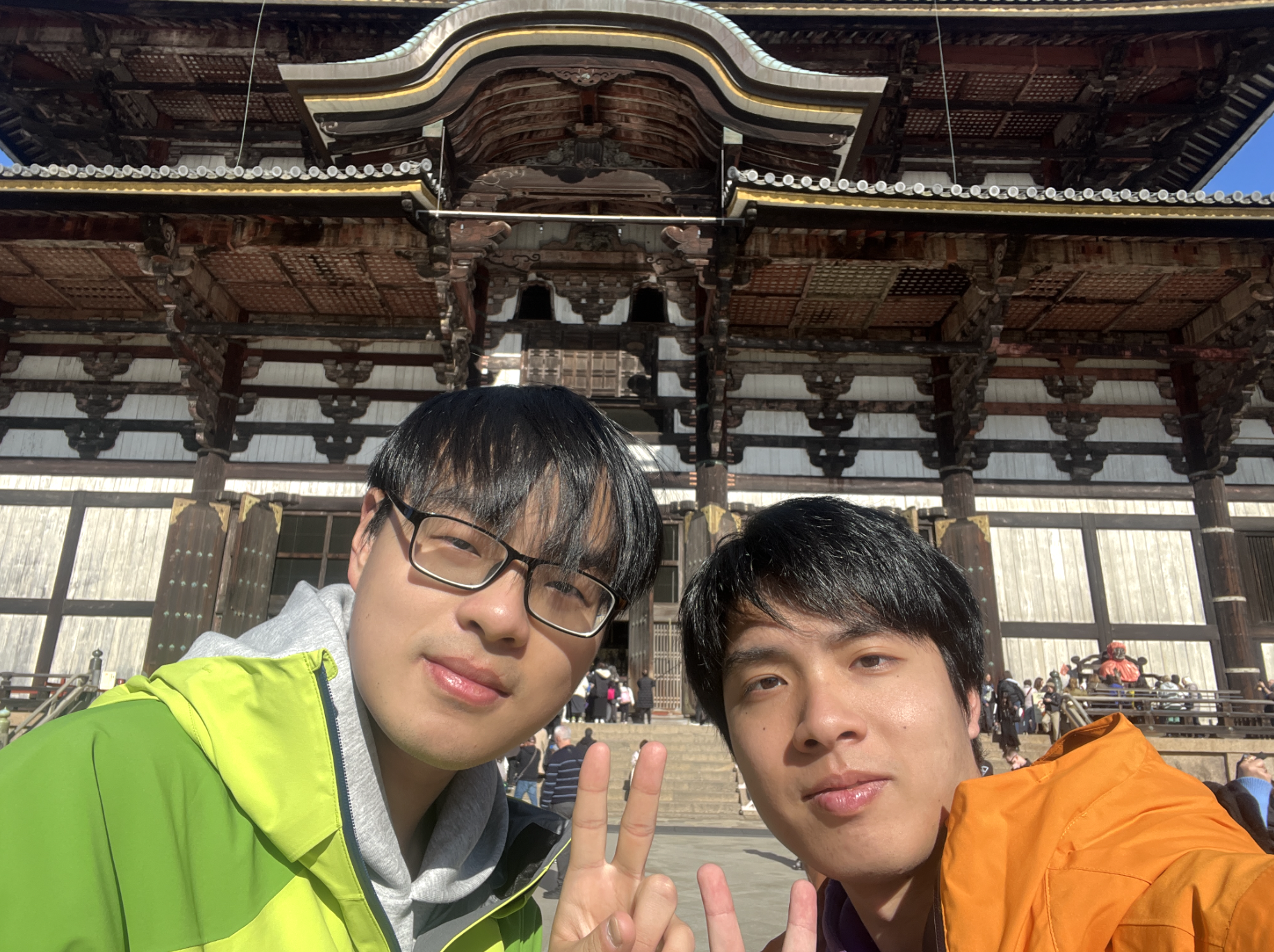 东大寺合影
